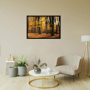 Autumn Scented Woods-Forest art, Art print, Plexiglass Cover