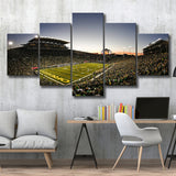 Autzen Oregon football Stadium, Stadium Canvas, Sport Art, Large Canvas, Multi Panels, Canvas Prints Wall Art Decor