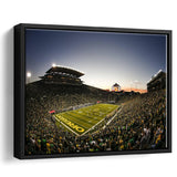 Autzen Oregon football Stadium, Stadium Canvas, Sport Art, Gift for him, Framed Canvas Prints Wall Art Decor, Framed Picture