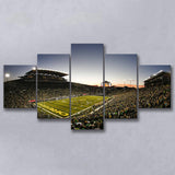 Autzen Oregon football Stadium, Stadium Canvas, Sport Art, Large Canvas, Multi Panels, Canvas Prints Wall Art Decor