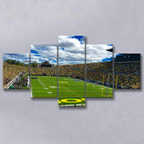 Autzen Stadium Field, Stadium Canvas, Sport Art, Large Canvas, Multi Panels, Canvas Prints Wall Art Decor