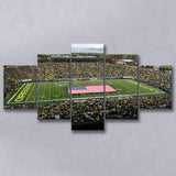 Autzen Stadium Interior, Stadium Canvas, Sport Art, Large Canvas, Multi Panels, Canvas Prints Wall Art Decor