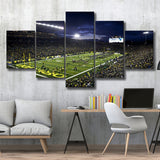Autzen Stadium Oregon, Stadium Canvas, Sport Art, Large Canvas,V1 Multi Panels, Canvas Prints Wall Art Decor