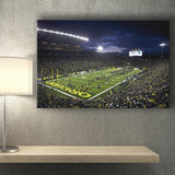 Autzen Stadium Oregon, Stadium Canvas, Sport Art, Gift for him,V1 Fan Gift, Canvas Prints Wall Art Decor