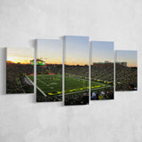 Autzen Stadium Oregon, Stadium Canvas, Sport Art, Large Canvas, Multi Panels, Canvas Prints Wall Art Decor