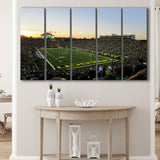 Autzen Stadium Oregon, Stadium Canvas, Sport Art, Gift for him, Multi Panels B, Canvas Prints Wall Art Decor