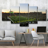 Autzen Stadium Oregon, Stadium Canvas, Sport Art, Large Canvas, Multi Panels, Canvas Prints Wall Art Decor