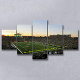 Autzen Stadium Oregon, Stadium Canvas, Sport Art, Large Canvas, Multi Panels, Canvas Prints Wall Art Decor