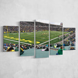 Autzen Stadium Section, Stadium Canvas, Sport Art, Large Canvas, Multi Panels, Canvas Prints Wall Art Decor