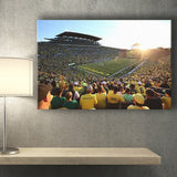 Autzen Stadium, Stadium Canvas, Sport Art, Gift for him, Fan Gift, Canvas Prints Wall Art Decor
