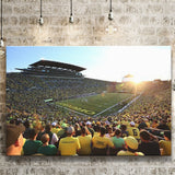 Autzen Stadium, Stadium Canvas, Sport Art, Gift for him, Fan Gift, Canvas Prints Wall Art Decor
