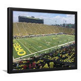 Autzen Stadium Wall Art Oregon Ducks Stadium Art Prints American,Sport Stadium Art Prints, Fan Gift, Wall Decor