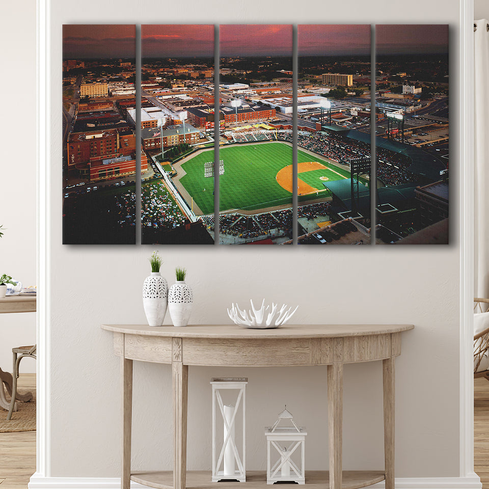 AutzoZone Park Stadium, Stadium Canvas, Sport Art, Gift for him, Multi Panels B, Canvas Prints Wall Art Decor