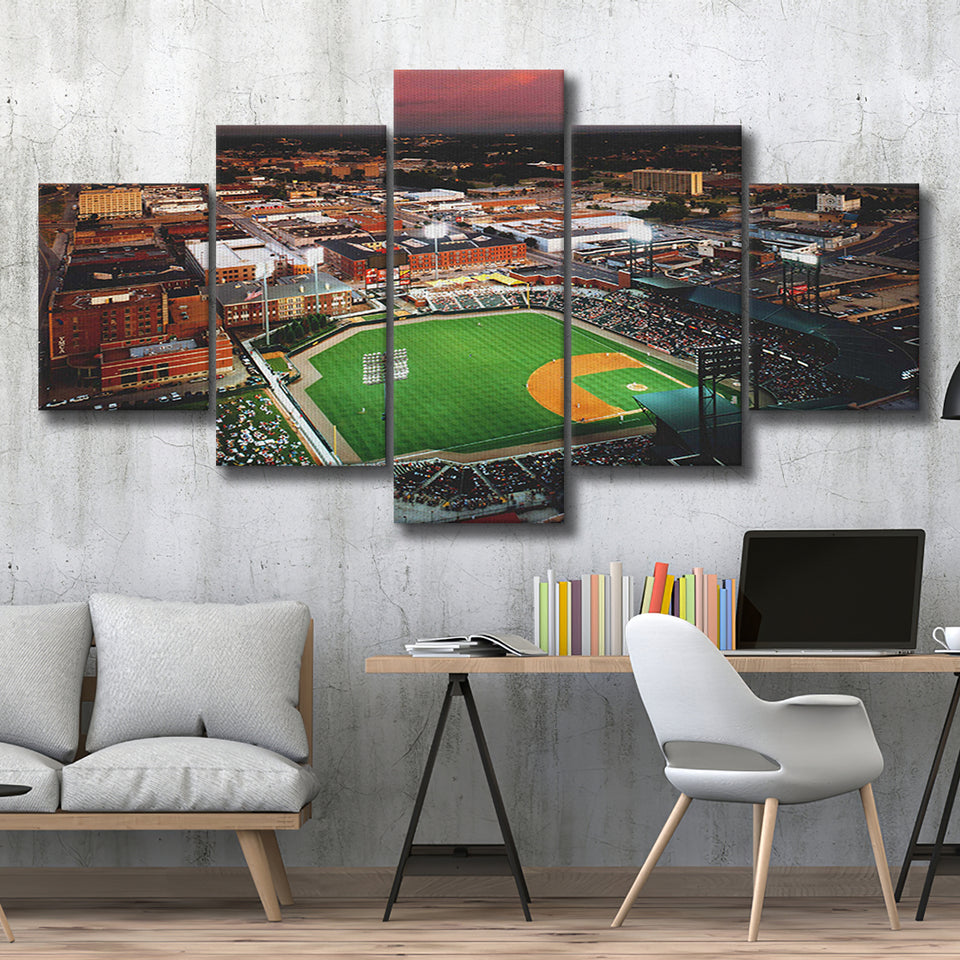AutzoZone Park Stadium, Stadium Canvas, Sport Art, Large Canvas, Multi Panels, Canvas Prints Wall Art Decor