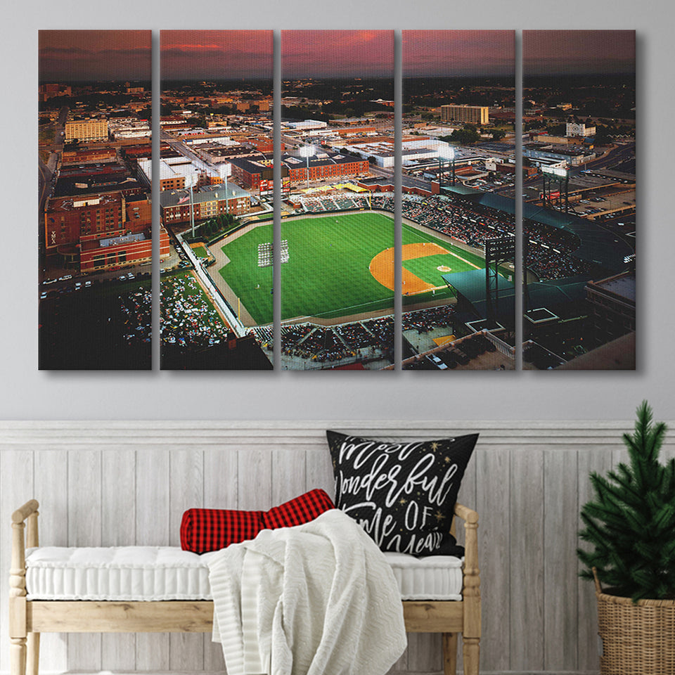 AutzoZone Park Stadium, Stadium Canvas, Sport Art, Gift for him, Multi Panels B, Canvas Prints Wall Art Decor