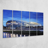 Aviva Stadium Dublin Ireland, Stadium Canvas, Sport Art, Gift for him, Multi Panels B, Canvas Prints Wall Art Decor