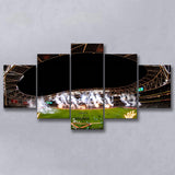 Aviva Stadium Fireworks, Stadium Canvas, Sport Art, Large Canvas, Multi Panels, Canvas Prints Wall Art Decor