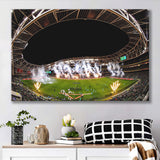 Aviva Stadium Fireworks, Stadium Canvas, Sport Art, Gift for him, Fan Gift, Canvas Prints Wall Art Decor