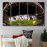 Aviva Stadium Fireworks, Stadium Canvas, Sport Art, Gift for him, Multi Panels B, Canvas Prints Wall Art Decor