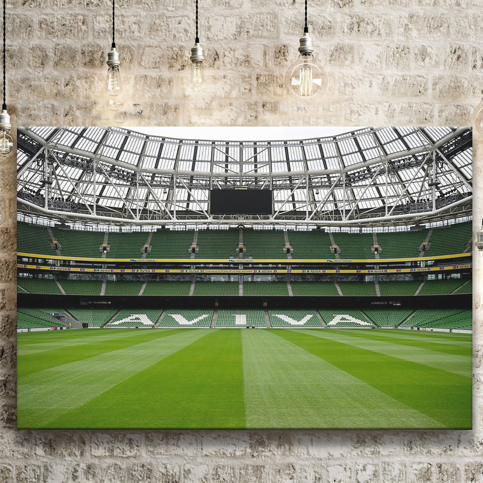 Aviva Stadium Home, Stadium Canvas, Sport Art, Gift for him, Fan Gift, Canvas Prints Wall Art Decor