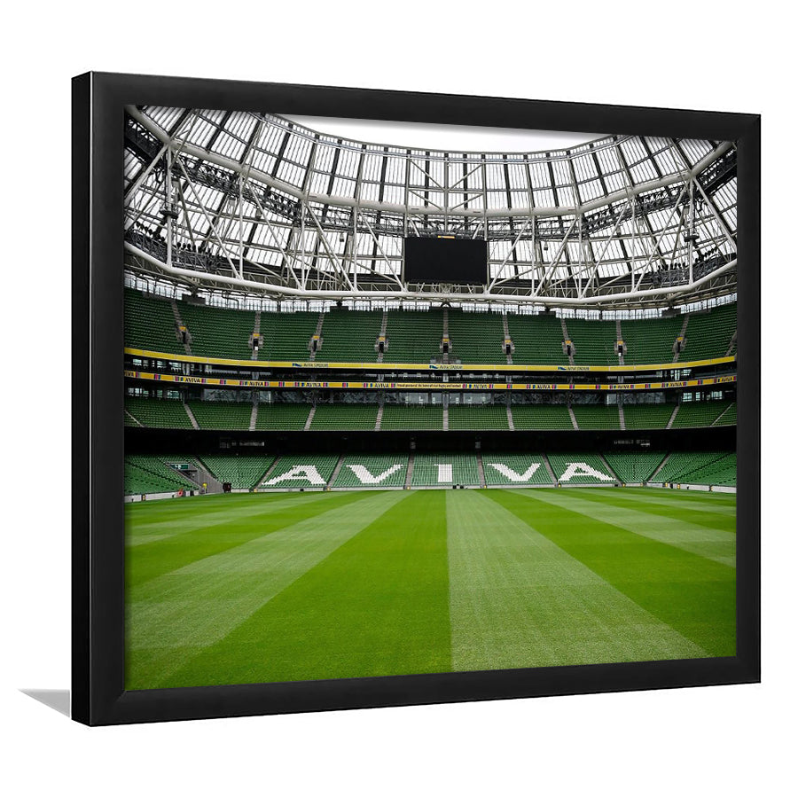 Aviva Stadium Home, Stadium Canvas, Sport Art, Gift for him, Framed Art Prints Wall Art Decor, Framed Picture