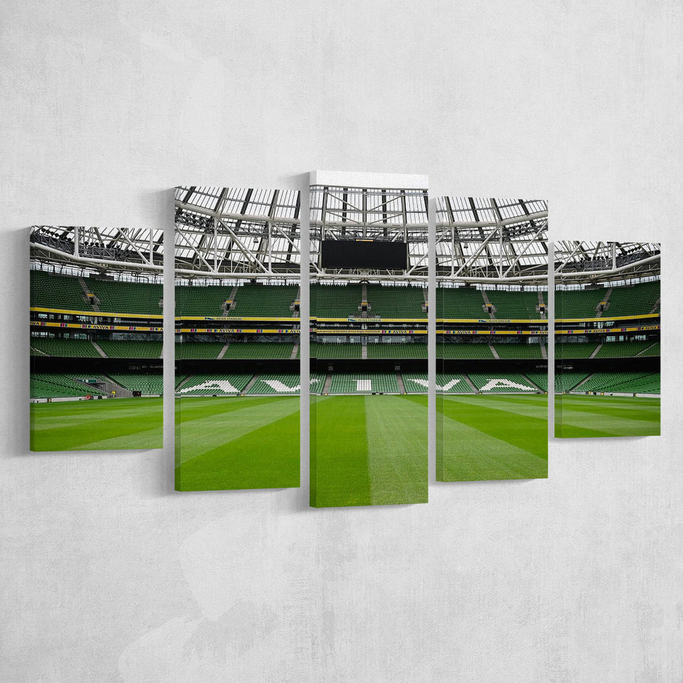 Aviva Stadium Home, Stadium Canvas, Sport Art, Large Canvas, Multi Panels, Canvas Prints Wall Art Decor