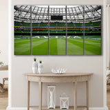 Aviva Stadium Home, Stadium Canvas, Sport Art, Gift for him, Multi Panels B, Canvas Prints Wall Art Decor