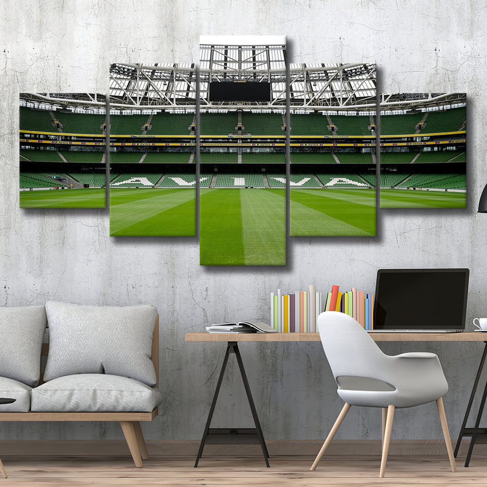 Aviva Stadium Home, Stadium Canvas, Sport Art, Large Canvas, Multi Panels, Canvas Prints Wall Art Decor