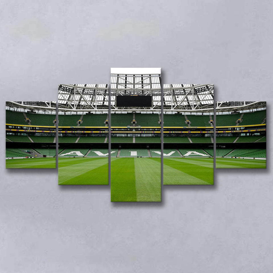 Aviva Stadium Home, Stadium Canvas, Sport Art, Large Canvas, Multi Panels, Canvas Prints Wall Art Decor