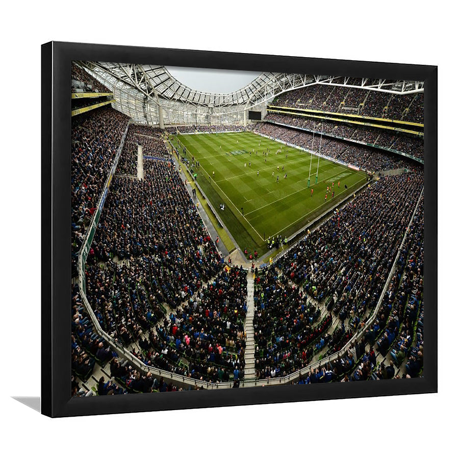 Aviva Stadium, Stadium Canvas, Sport Art, Gift for him,100 Framed Art Prints Wall Art Decor, Framed Picture