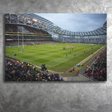 Aviva Stadium, Stadium Canvas, Sport Art, Gift for him, Fan Gift, Canvas Prints Wall Art Decor