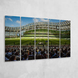 Aviva Stadium in Dublin, Stadium Canvas, Sport Art, Gift for him, Multi Panels B, Canvas Prints Wall Art Decor