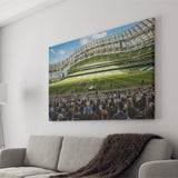 Aviva Stadium in Dublin, Stadium Canvas, Sport Art, Gift for him, Fan Gift, Canvas Prints Wall Art Decor
