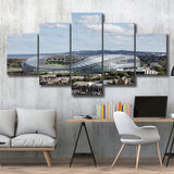 Aviva Stadium in Ireland, Stadium Canvas, Sport Art, Large Canvas, Multi Panels, Canvas Prints Wall Art Decor