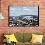 Aviva Stadium in Ireland, Stadium Canvas, Sport Art, Gift for him, Framed Art Prints Wall Art Decor, Framed Picture