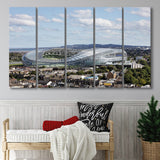 Aviva Stadium in Ireland, Stadium Canvas, Sport Art, Gift for him, Multi Panels B, Canvas Prints Wall Art Decor