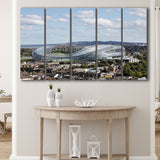Aviva Stadium in Ireland, Stadium Canvas, Sport Art, Gift for him, Multi Panels B, Canvas Prints Wall Art Decor