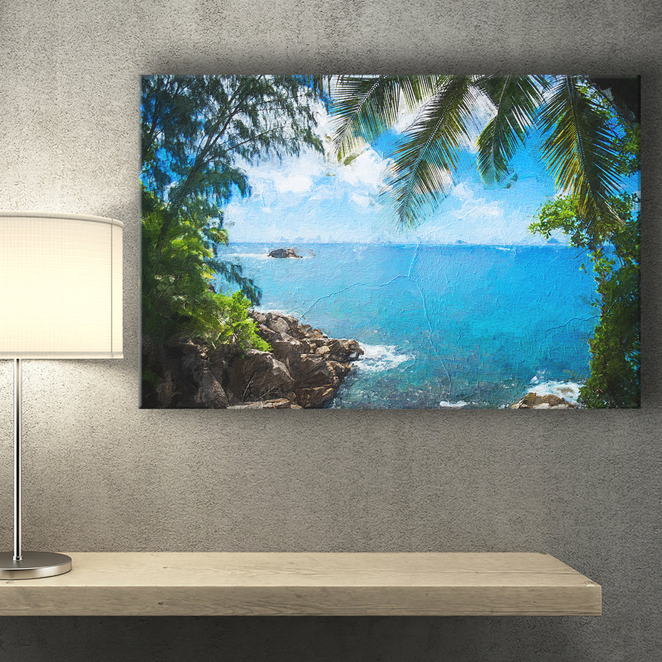 Awesome Tropical Island Canvas Prints Wall Art Decor - Paiting Canvas, Art Prints, Wall Decor, For Sale