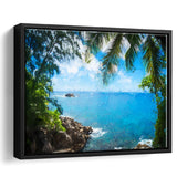 Awesome Tropical Island Framed Canvas Prints Wall Art Decor - Paiting Canvas, Art Prints, Floating Frame