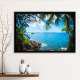 Awesome Tropical Island Framed Canvas Prints Wall Art Decor - Paiting Canvas, Art Prints, Floating Frame