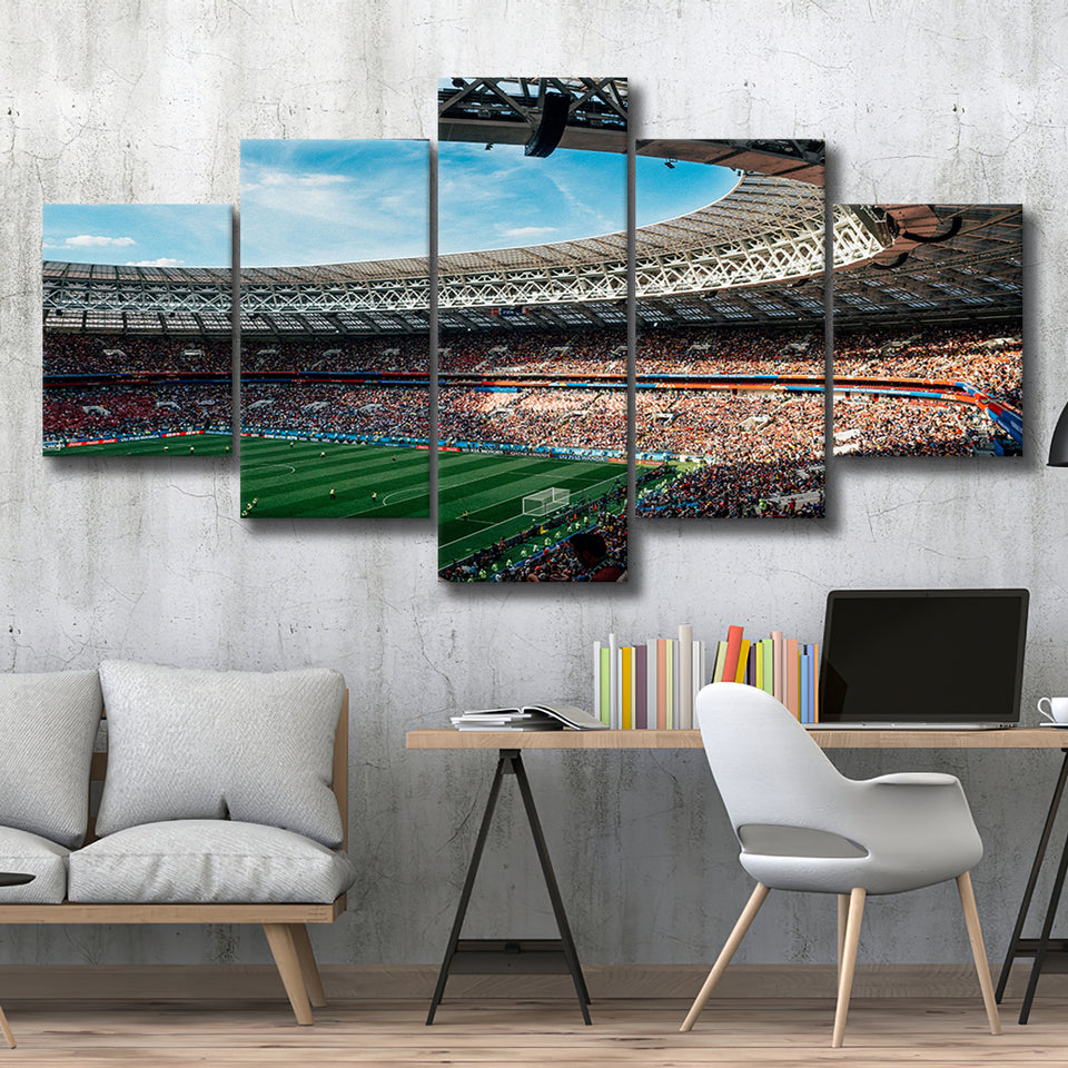 Azadi Sports Complex, Stadium Canvas, Sport Art, Large Canvas, Multi Panels, Canvas Prints Wall Art Decor