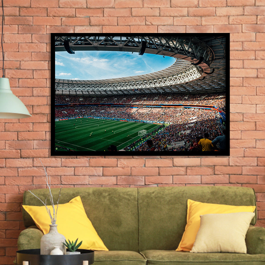 Azadi Sports Complex, Stadium Canvas, Sport Art, Gift for him, Framed Art Prints Wall Art Decor, Framed Picture