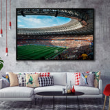 Azadi Sports Complex, Stadium Canvas, Sport Art, Gift for him, Framed Canvas Prints Wall Art Decor, Framed Picture