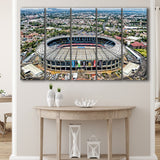 Aztec Stadium Aerial View, Stadium Canvas, Sport Art, Gift for him, Multi Panels B, Canvas Prints Wall Art Decor
