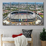 Aztec Stadium Aerial View, Stadium Canvas, Sport Art, Gift for him, Multi Panels B, Canvas Prints Wall Art Decor