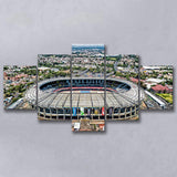 Aztec Stadium Aerial View, Stadium Canvas, Sport Art, Large Canvas, Multi Panels, Canvas Prints Wall Art Decor
