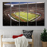 Aztec Stadium, Stadium Canvas, Sport Art, Gift for him, Multi Panels B, Canvas Prints Wall Art Decor