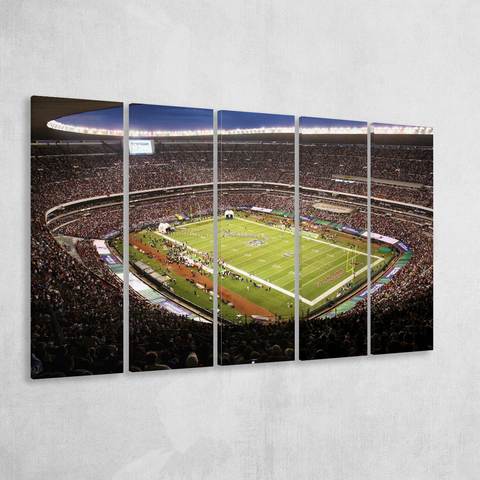 Aztec Stadium, Stadium Canvas, Sport Art, Gift for him, Multi Panels B, Canvas Prints Wall Art Decor