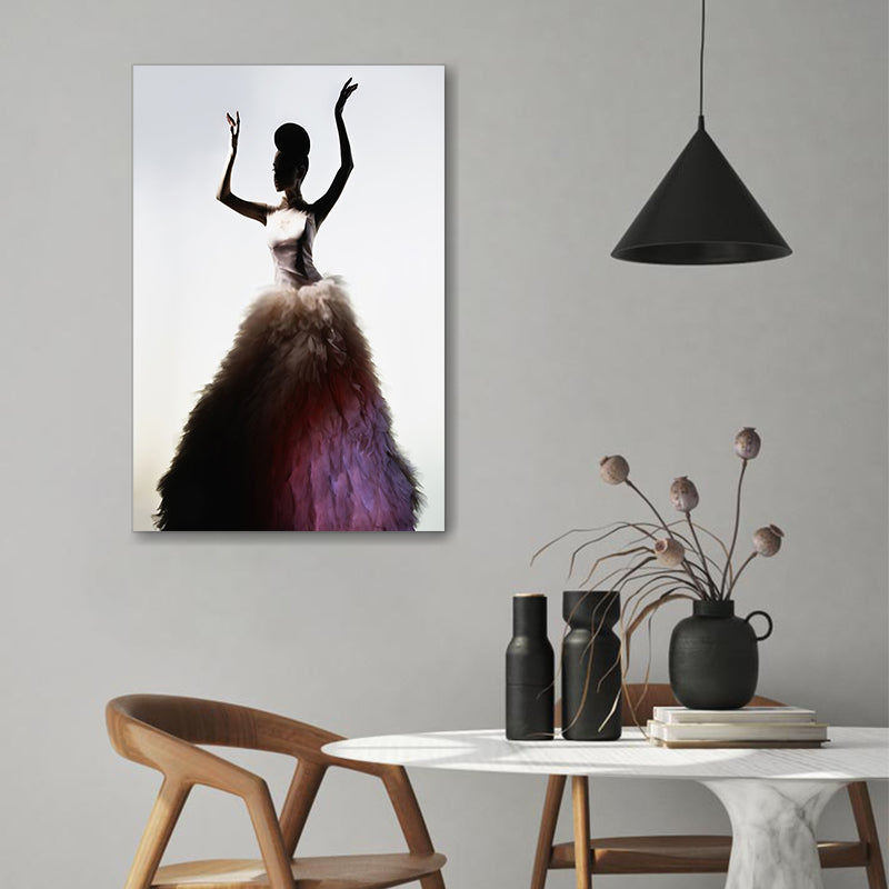 Beautiful Elegant Woman In Luxury Evening Dress Canvas Wall Art - Canv UnixCanvas Beautiful Elegant Woman In Luxury Evening Dress Canvas Wall Art - Canv UnixCanvas