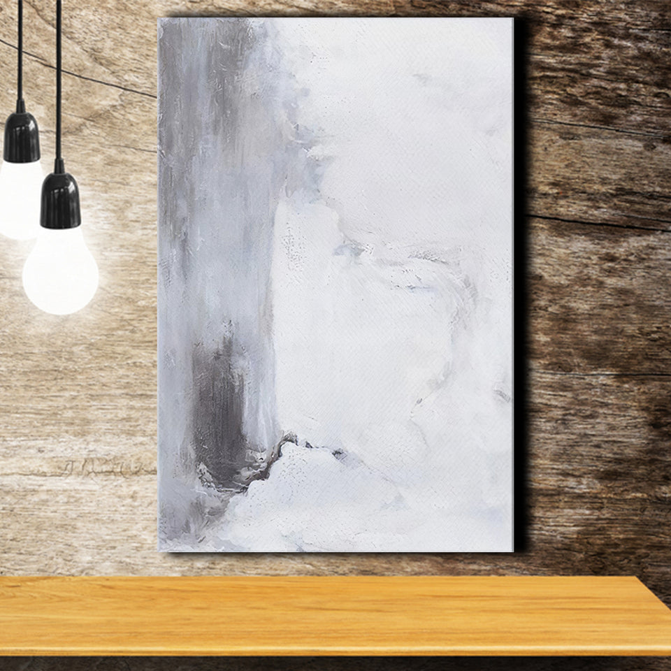 Black White Minimalist Abstract Art Canvas Prints Wall Art - Painting Canvas, Wall Decor, Home Decor, Prints for Sale